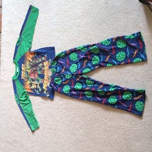 TMNT boys pajama set size 8